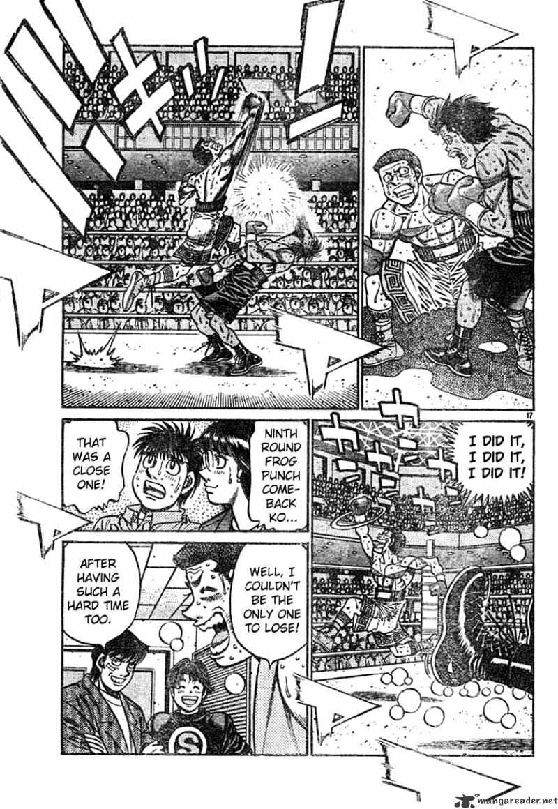 Hajime no Ippo: Fighting Spirit, Chapter 743 image 17